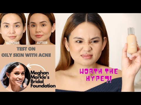 DIOR BACKSTAGE | Worth The Hype?!| Review and 8hr Wear Test on Oily Skin|Meghan Markle's foundation