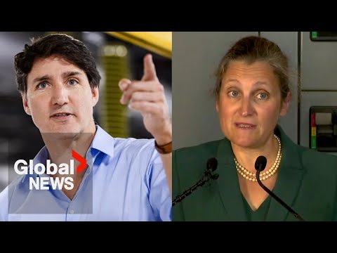 Freeland had “long conversation” with Trudeau amid reports of growing tension