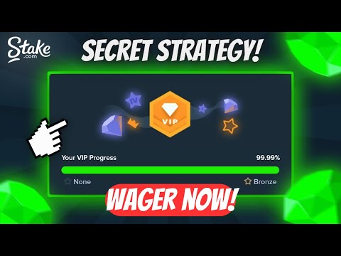 SECRET STAKE WAGER STRATEGY! (99.99% GLITCH ON DICE)