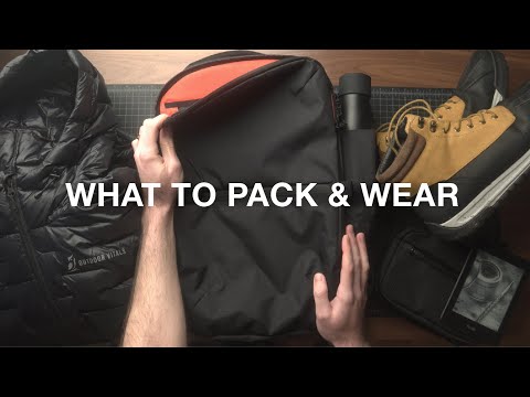 One Bag Travel in Winter | Pack Light & Stay Warm