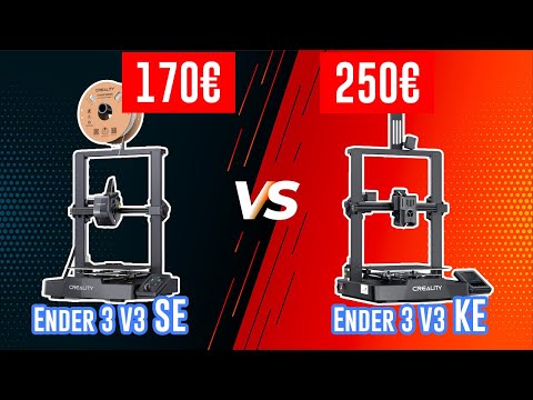 Ender 3 V3 SE ou V3 KE : au final, quelle est la meilleure pour débuter ? 🤔