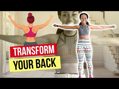 10 MIN NO EQUIPMENT BACK WORKOUT || Lose Back Fat, Underarm Flab & Bra Bulge - At Home Routine