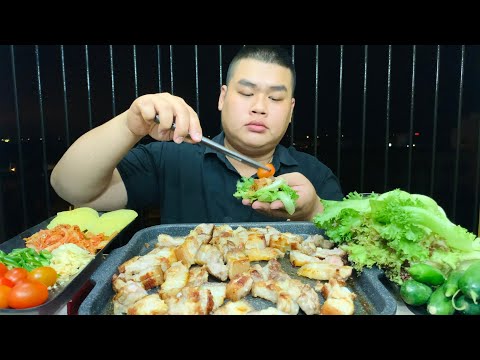 THỊT BA RỌI NƯỚNG Hàn Quốc ăn cùng SỐT ĐẬU TƯƠNG ngon lạ lùng | Nướng BBQ  | Tập 183