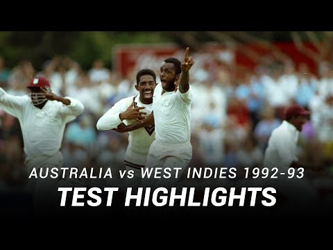 LIVE Flashback: Australia v West Indies | Fourth Test | Adelaide, 1993