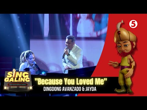 July 11, 2022 | Sing Galing | Dingdong Avanzado and Jayda "Because You Loved Me" Performance