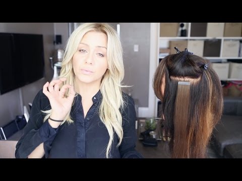 My Favorite Hair Extension Types And Application Demo