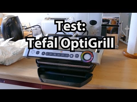 Test: OptiGrill von Tefal (Grill Review deutsch Modell GC702D von Caulius probiert es aus)