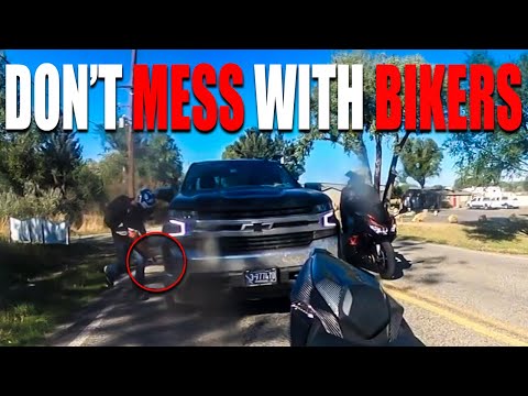 WHEN BIKERS FIGHT BACK | Messing with Bikers Goes WRONG