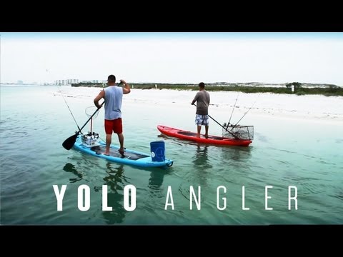 PADDLE BOARD FISHING YOLO ANGLER ADVENTURE