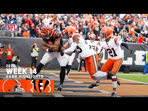 Cleveland Browns vs. Cincinnati Bengals | 2022 Week 14 Game Highlights