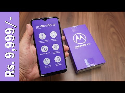 Motorola One Macro with Macro Vision camera and with Aggressive price of Rs. 9,999 🔥⚡💥