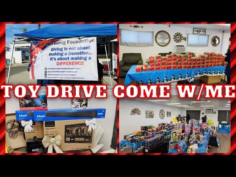 TOY DRIVE COME WITH ME | CHRISTMAS TOY DRIVE 2020 | HAPPY CHILDREN BRINGING SMILES & GIVING HOPE