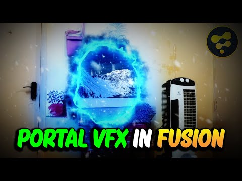 How to Make Portal in Davinci Fusion | Fusion in Tamil | LMWS