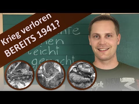 Der 2. Weltkrieg – Warum Deutschland bereits 1941 den Krieg verloren hatte