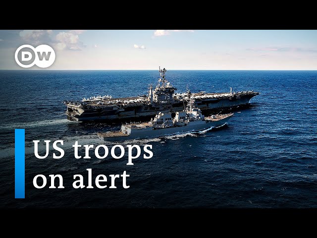 Ukraine urges calm as US puts 8,500 troops on heightened alert | DW News