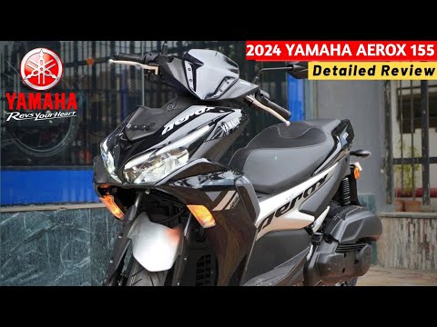 yamaha aerox 155 review I aerox 155 I yamaha aerox 155 2024