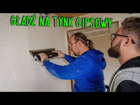 NAUKA - JAK KŁAŚĆ GŁADŹ?! Czy na tynk gipsowy trzeba nakładać gładź?