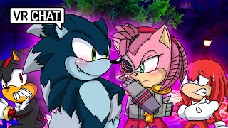 MAD AMY LOVES SONIC.EXE! Sonic.EXE & Shadow Meet Mad Amy! (VR Chat) 
