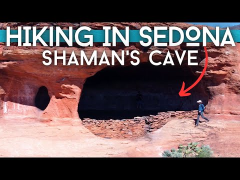 Sedona Hiking Trail at the Shaman's Cave