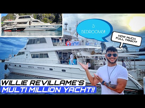 Willie Revillame MULTI MILLION YACHT!| 5 Bedrooms,90 feet -  Philippines