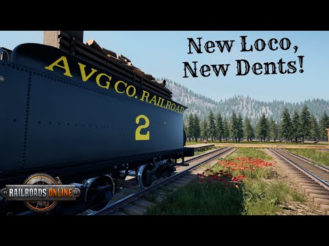 New Loco Gets New Dents In RailRoads Online!