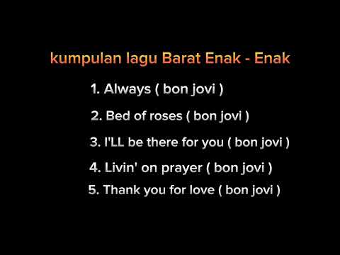 5 Top Songs of Bon Jovi || Musik Mp3 || Lagu Penuh Memori