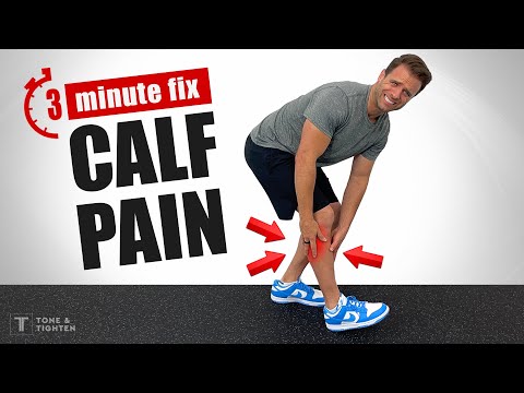 3-Minute Routine For Tight, Painful Calf Muscles [FAST RELIEF!]