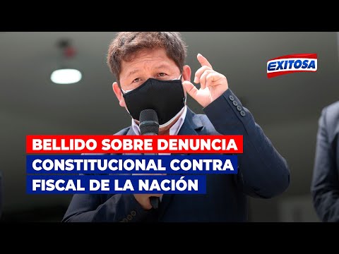 🔴🔵Bellido sobre denuncia constitucional contra fiscal de la Nación: "Es un pedido de la población"