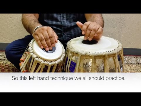 Teentaal lesson professional Theka fillers and Tukra. how to use baya. Tabla lesson in Hindi English