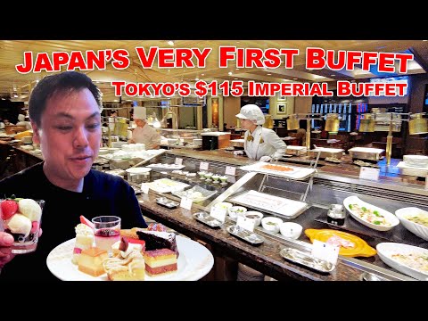 Visiting Japan's Very First Buffet in Tokyo! - The $115 Imperial Buffet