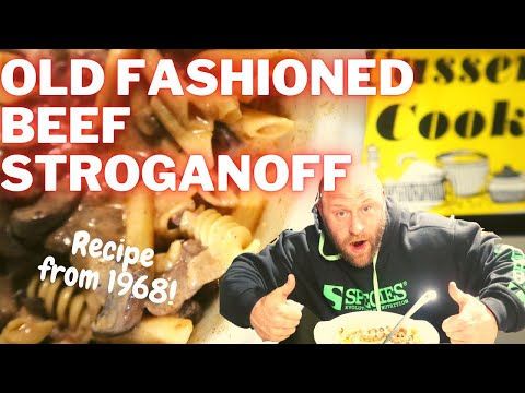 Old Fashioned BEEF STROGANOFF! Simple, CLASSIC CASSEROLE From 1968 | Fun With Casseroles