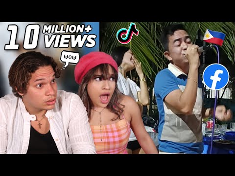 These Karaoke Relays are MAD!! Waleska & Efra React to Filipino Karaoke Party