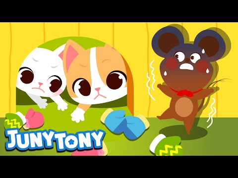 Three Little Kittens | Nursery Rhymes for Kids | Mother Goose Songs | JunyTony Songs for Children