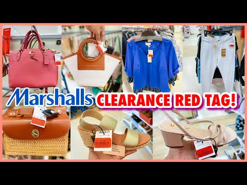 🤩MARSHALLS CLEARANCE SALE‼️HANDBAGS SHOES CLOTHING & MORE😮 | MARSHALLS SHOPPING | SHOP WITH ME