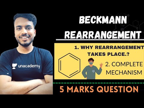 beckmann rearrangement || beckmann rearrangement reaction with mechanism || beckmann reaction #sgsir