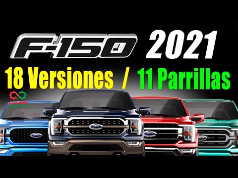 FORD F-150 2021 CONOCE LAS 18 VERSIONES DISPONIBLES