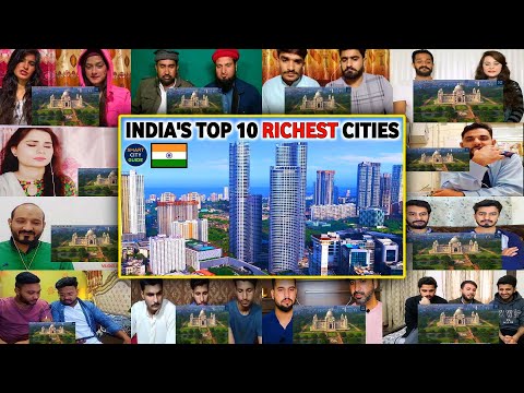 TOP 10 MOST RICHEST CITIES IN INDIA 🇮🇳 | भारत के TOP 10 सबसे अमीर शहर | by GDP PPP | Mix Reaction