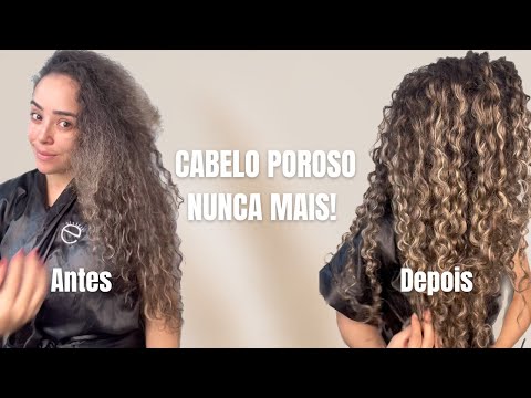 COMO ACABAR COM A POROSIDADE DO CABELO CACHEADO | 5 dicas para tratar e recuperar! | Ivânia Lopes