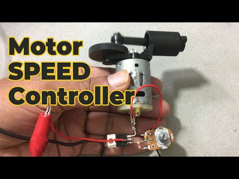 DIY DC Motor Speed Controller Build with MOSFET