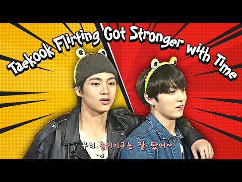 Vkook In Run Episode But As You Watch The Video Their Flirt Game Gets Stronger