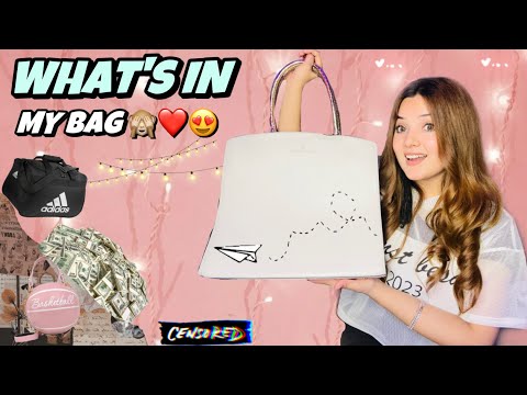 WHAT’S IN MY BAG ??🥳🤩🙈 | BY RABEECA KHAN |