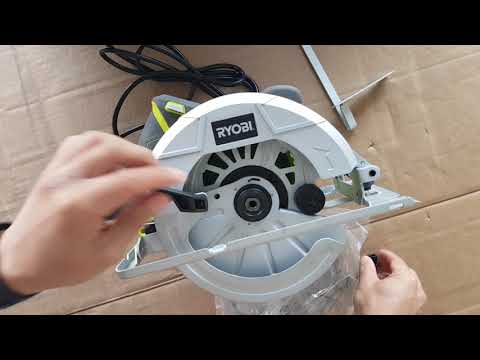 RYOBI Circular Saw How to install the blade