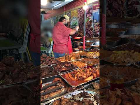 Eating Nasi Kandar Bendi Gani Maju #kualalumpur #malaysia