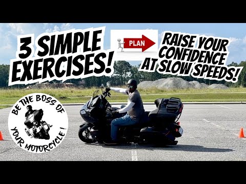 3 Exercises To Practice On Your Motorcycle To Increase Confidence At Slow Speeds