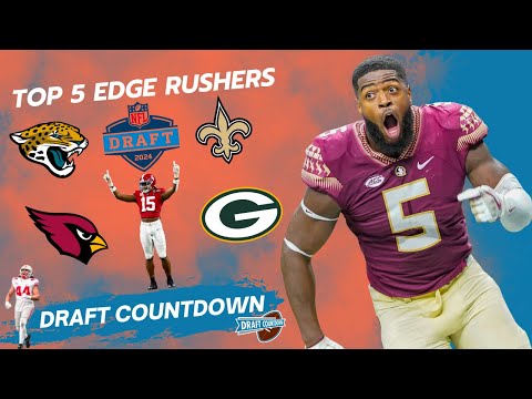 WAY TO EARLY 2024 NFL Draft - Top 5 EDGE Rushers!