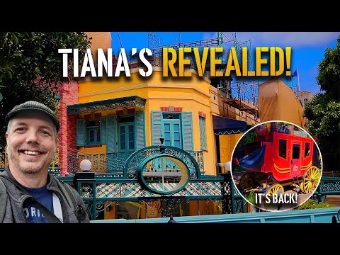 NEW Tianas Palace revealed + new art at San Fransokyo! | Disneyland Construction 06-19-2023