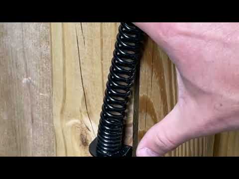 How To Make A Gate Self-Closing With A Gate Spring