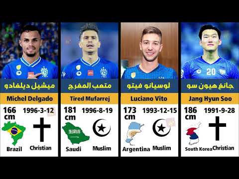 جنسيات وديانات فريق الهلال السعودي