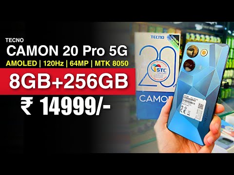 Tecno CAMON 20 Pro 5G Officially Launched in India🔥First Look, Price, Specs, Feature, Camera, Review