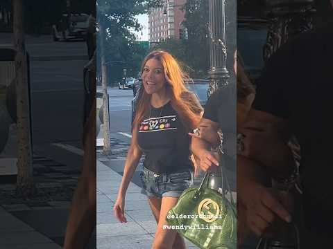 Wendy Williams spotted with a friend after doing some shopping in NYC.This is from last summer guys